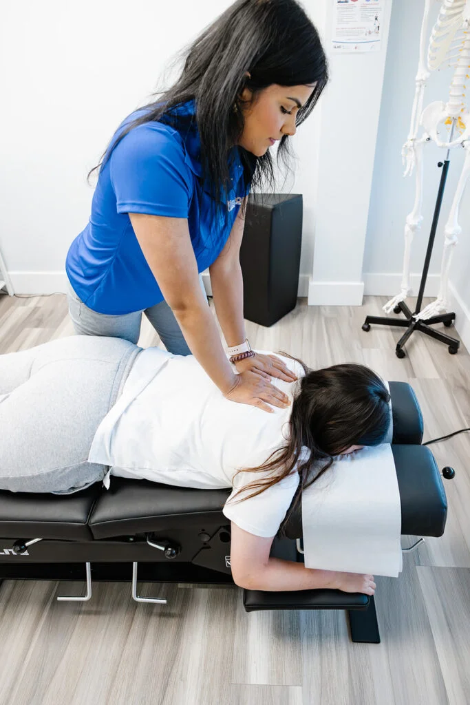 Belmont chiropractor spinal adjustment Langley BC
